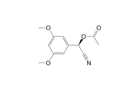 (R)-2-acetoxy-2-(3,5-dimethoxyphenyl)acetonitrile