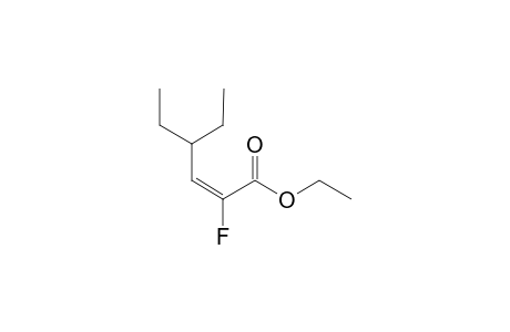 (E)-4-ethyl-2-fluoro-hex-2-enoic acid ethyl ester