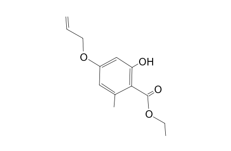 2-Hydroxy-6-methyl-4-prop-2-enoxybenzoic acid ethyl ester