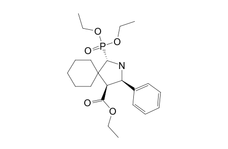 3A,3B-CYCLOHEXYL-TRANS,CIS-2-DIETHYLPHOSPHONO-4-CARBETHOXY-5-PHENYL-PYRROLIDINE