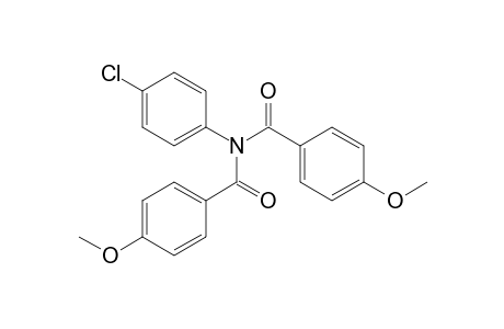 N-(4-Chlorophenyl)-4-methoxy-N-(4-methoxybenzoyl)benzamide