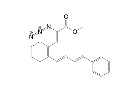 (Z)-2-azido-3-[2-[(1E,3E)-4-phenylbuta-1,3-dienyl]-1-cyclohexenyl]-2-propenoic acid methyl ester