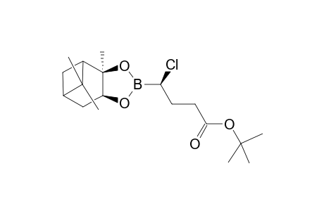 (-)-Pinanediol (1R)-3-[tert-butoxycarbonyl]-1-chloropropaneboronate