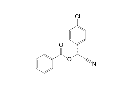(R)-2-(Benzoyloxy)-2-(4-chlorophenyl)acetonitrile