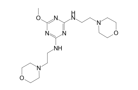 1,3,5-Triazine, 2-methoxy-4,6-bis[2-(4-morpholino)ethylamino]-