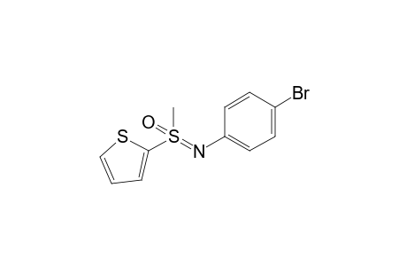 N-(4-Bromophenyl)-S-methyl-S-(thiophen-2-yl)sulfoximine