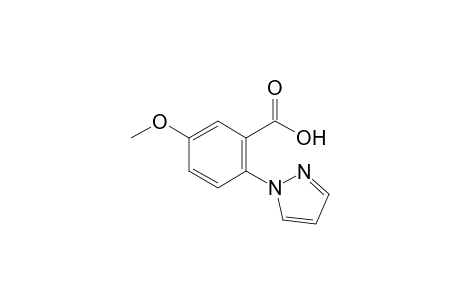 5-methoxy-2-pyrazol-1-yl-benzoic acid