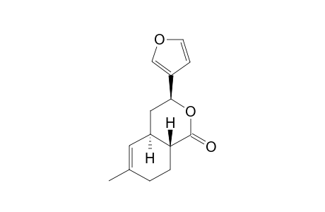 (3S,4aR,8aR)-3-Furan-3-yl-6-methyl-3,4,4a,7,8,8a-hexahydro-isochromen-1-one