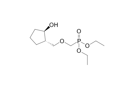 (+-)-trans-2-(diethylphosphonomethyloxymethyl)cyclopentanol