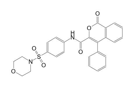 N-[4-(4-morpholinylsulfonyl)phenyl]-1-oxo-4-phenyl-1H-isochromene-3-carboxamide