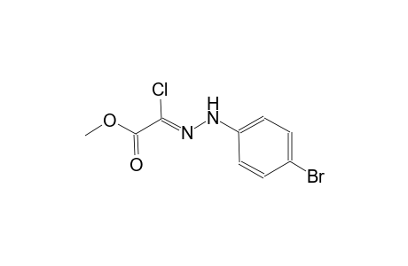 ethanoic acid, [(4-bromophenyl)hydrazono]chloro-, methyl ester, (2Z)-
