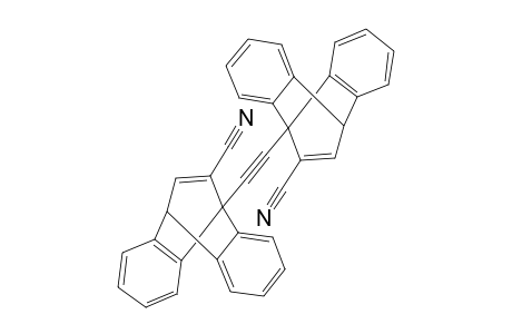 1,2-bis{2'-Cyano-5',6' : 7',8'-dibenzobicyclo[2.2.2]oct-2'-enyl}-acetylene