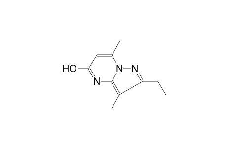pyrazolo[1,5-a]pyrimidin-5-ol, 2-ethyl-3,7-dimethyl-