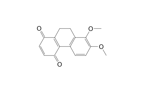 9,10-dihydro-7,8-dimethoxy-1,4-phenanthrenequinone