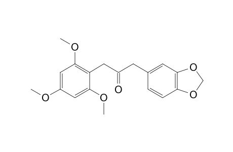 HYPOPHANE;1-(3',4'-METHYLENEDIOXYPHENYL)-3-(2'',4'',6''-TRIMETHOXYPHENYL)-PROPAN-2-ONE