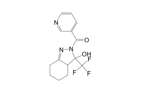 2-(3-pyridinylcarbonyl)-3-(trifluoromethyl)-3,3a,4,5,6,7-hexahydro-2H-indazol-3-ol