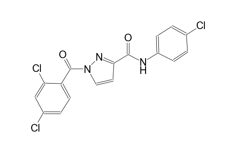 N-(4-chlorophenyl)-1-(2,4-dichlorobenzoyl)-1H-pyrazole-3-carboxamide