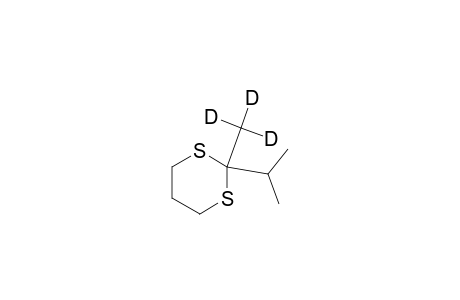 2-(2-propyl)-2-methyl-1,1,1-d(3)-1,3-dithiane