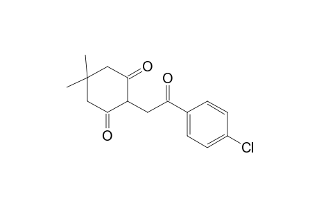 2-[2-(4-Chlorophenyl)-2-oxoethyl]-5,5-dimethylcyclohexane-1,3-dione