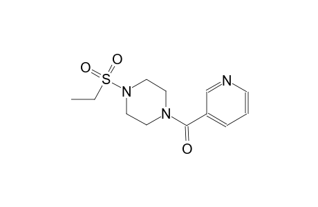 piperazine, 1-(ethylsulfonyl)-4-(3-pyridinylcarbonyl)-