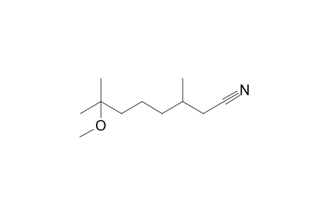 7-Methoxy-3,7-dimethyl-octanenitrile