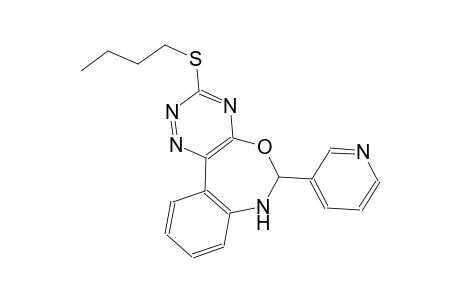 3-(butylsulfanyl)-6-(3-pyridinyl)-6,7-dihydro[1,2,4]triazino[5,6-d][3,1]benzoxazepine