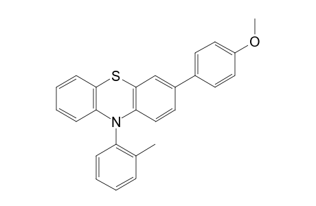 3-(4-Methoxyphenyl)-10-(o-tolyl)-10H-phenothiazine