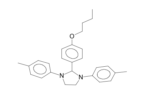 1,3-di(4-methylphenyl)-2-(4-butoxyphenyl)imidazolidine