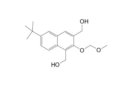 6-tert-Butyl-1,3-bis(hydroxymethyl)-2-O-methoxymethylnaphthalene