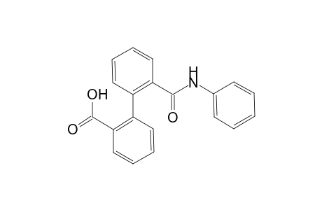 2'-(Anilinocarbonyl)[1,1'-biphenyl]-2-carboxylic acid