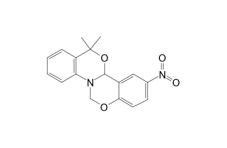 13,13-dimethyl-10-nitro-6,11b-dihydro-[1,3]benzoxazino[3,4-a][3,1]benzoxazine