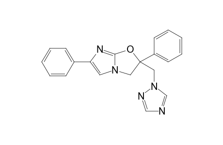 2,3-Dihydro-2,6-diphenyl-2-(1,2,4-triazol-1-ylmethyl)imidazo[2,1-b][1,3]oxazole