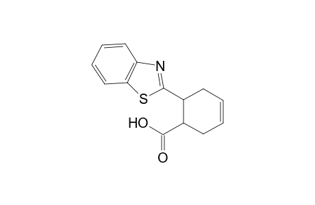 3-Cyclohexene-1-carboxylic acid, 6-(1,3-benzothiazol-2-yl)-