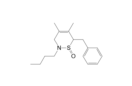 2-Butyl-6-benzyl-4,5-dimethyl-3,6-dihydro-1,2-thiazine 1-oxide