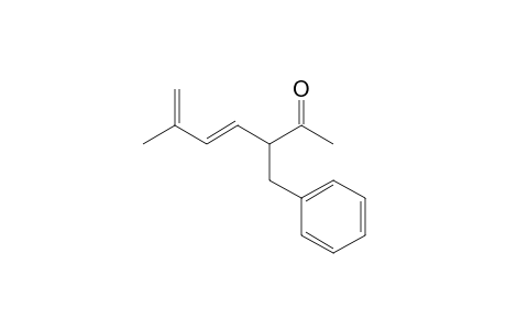 (+-)-(4E)-3-Benzyl-6-methylhepta-4,6-dien-2-one