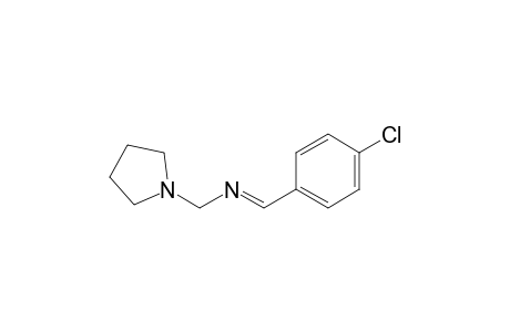 1-(4-Chlorobenzylideneaminomethyl)pyrrolidine