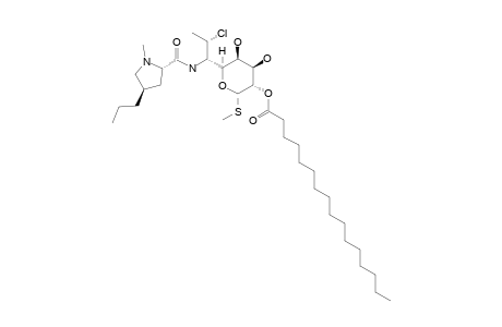 7-EPICLINDAMYCIN_PALMITATE;IMPURITY-V;METHYL_7-CHLORO-6,7,8-TRIDEOXY-6-(1-METHYL-TRANS-4-PROPYL-L-2-PYRROLIDINECARBOXAMIDO)-1-THIO-D-ERYTHRO-D-GA