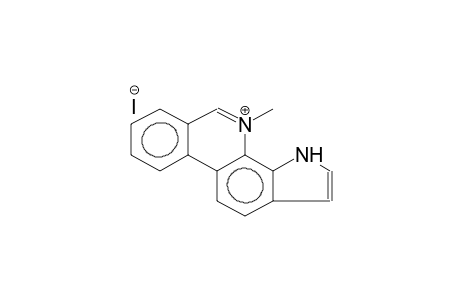 4-METHYL-3H-PYRROLO[3,2-C]PHENANTHRYDINONIUM IODIDE