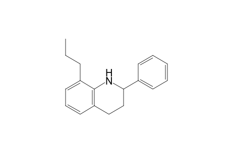 2-Phenyl-8-propyl-1,2,3,4-tetrahydroquinoline
