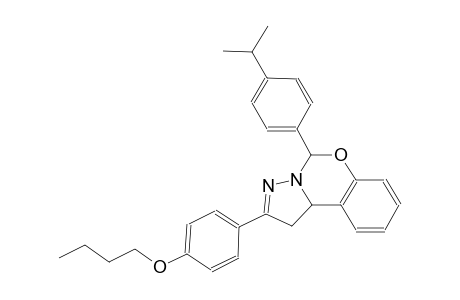 2-(4-butoxyphenyl)-5-(4-isopropylphenyl)-1,10b-dihydropyrazolo[1,5-c][1,3]benzoxazine