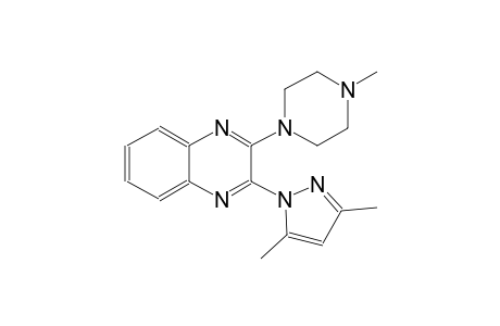 2-(3,5-dimethyl-1H-pyrazol-1-yl)-3-(4-methyl-1-piperazinyl)quinoxaline