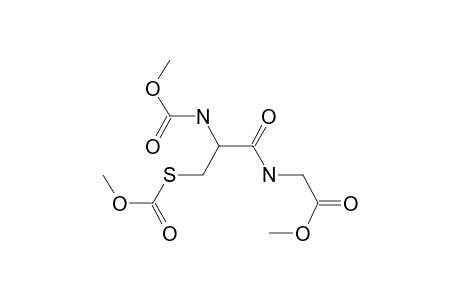 cys-gly, N, S-di(Methoxycarbonyl)-, methyl ester