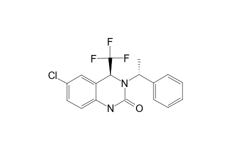 3-[(1R)-1-PHENYLETHYL]-6-CHLORO-4-(TRIFLUOROMETHYL)-1,3,4-TRIHYDROQUINAZOLIN-2-ONE