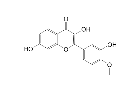 4H-1-Benzopyran-4-one, 3,7-dihydroxy-2-(3-hydroxy-4-methoxyphenyl)-