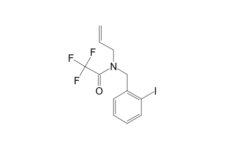 N-Allyl-2,2,2-trifluoro-N-(2-iodobenzyl)acetamide