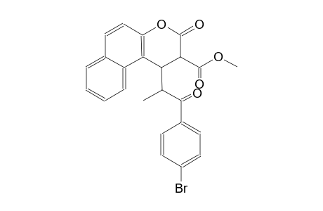 methyl 1-[2-(4-bromophenyl)-1-methyl-2-oxoethyl]-3-oxo-2,3-dihydro-1H-benzo[f]chromene-2-carboxylate