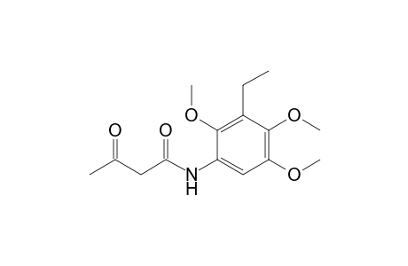 N-(2,4,5-Trimethoxy-3-ethylphenyl)-3-oxobutyramide