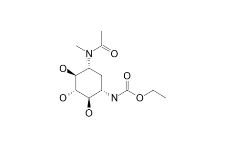 1D-(1,3/2,4,6)-4-ETHOXYCARBONYLAMIDO-6-(N-METHYL)-ACETAMIDO-1,2,3-CYCLOHEXANETRIOL