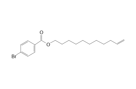 4-Bromobenzoic acid, 10-undecenyl ester