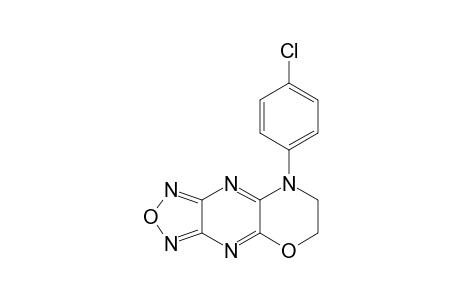 8-(4-Chlorophenyl)-7,8-dihydro-6H-[1,2,5]oxadiazolo[3',4':5,6]pyrazino[2,3-b][1,4]oxazine